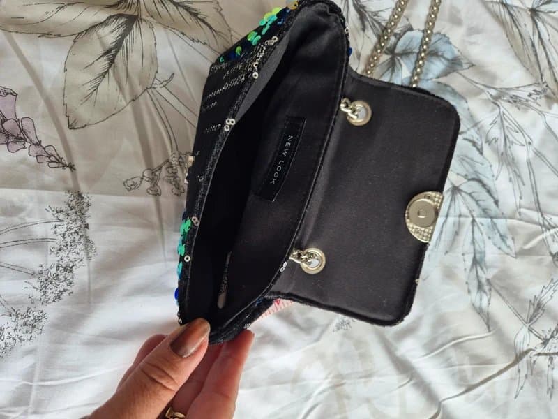 New Look Sequin bag
