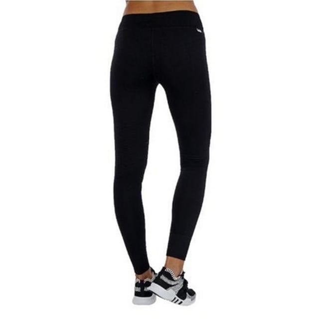 Converse Converse Women's Engineered Jacquard Leggings in Black - 2