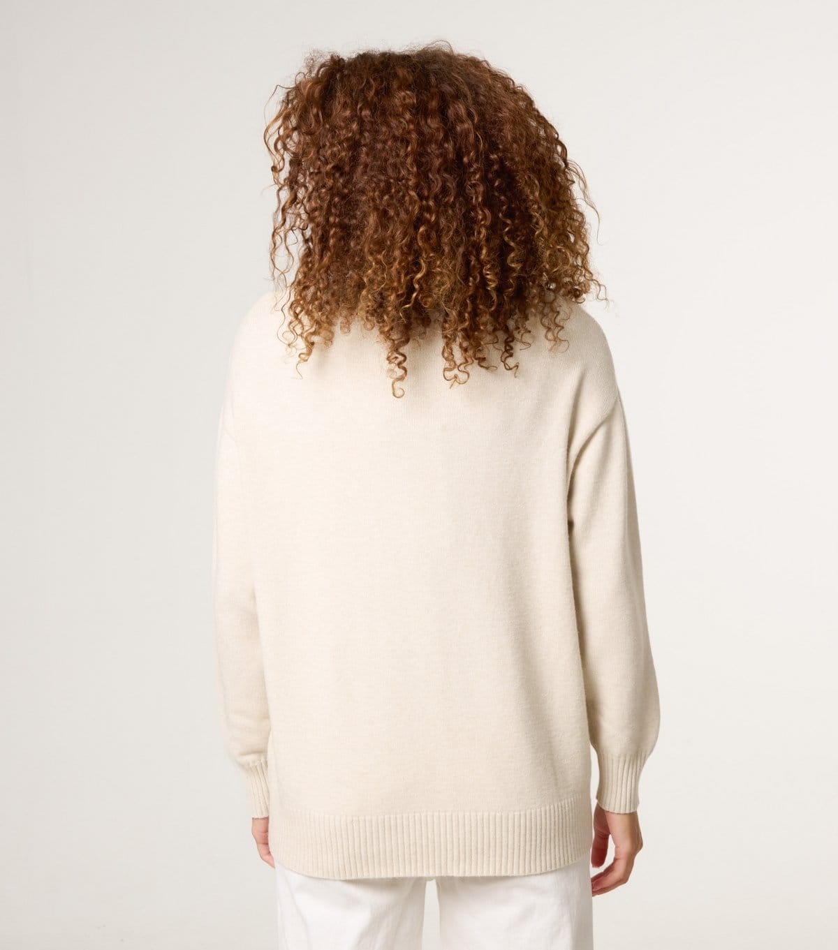 Blue Vanilla Women's Stone Ribbed Panel Jumper Blue Vanilla New Look - 4