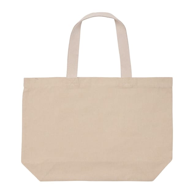 XD Design XD Design Men's Impact Aware Large Canvas Undyed Tote Bag in Brown - 2