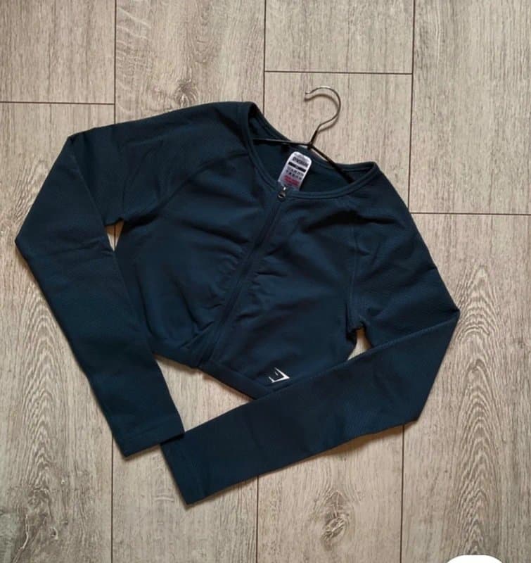 Gymshark Gymshark crop zip jacket