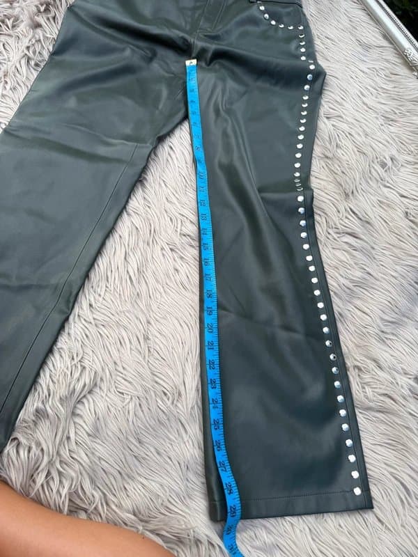 Never Fully Dressed Never fully dressed faux leather trousers