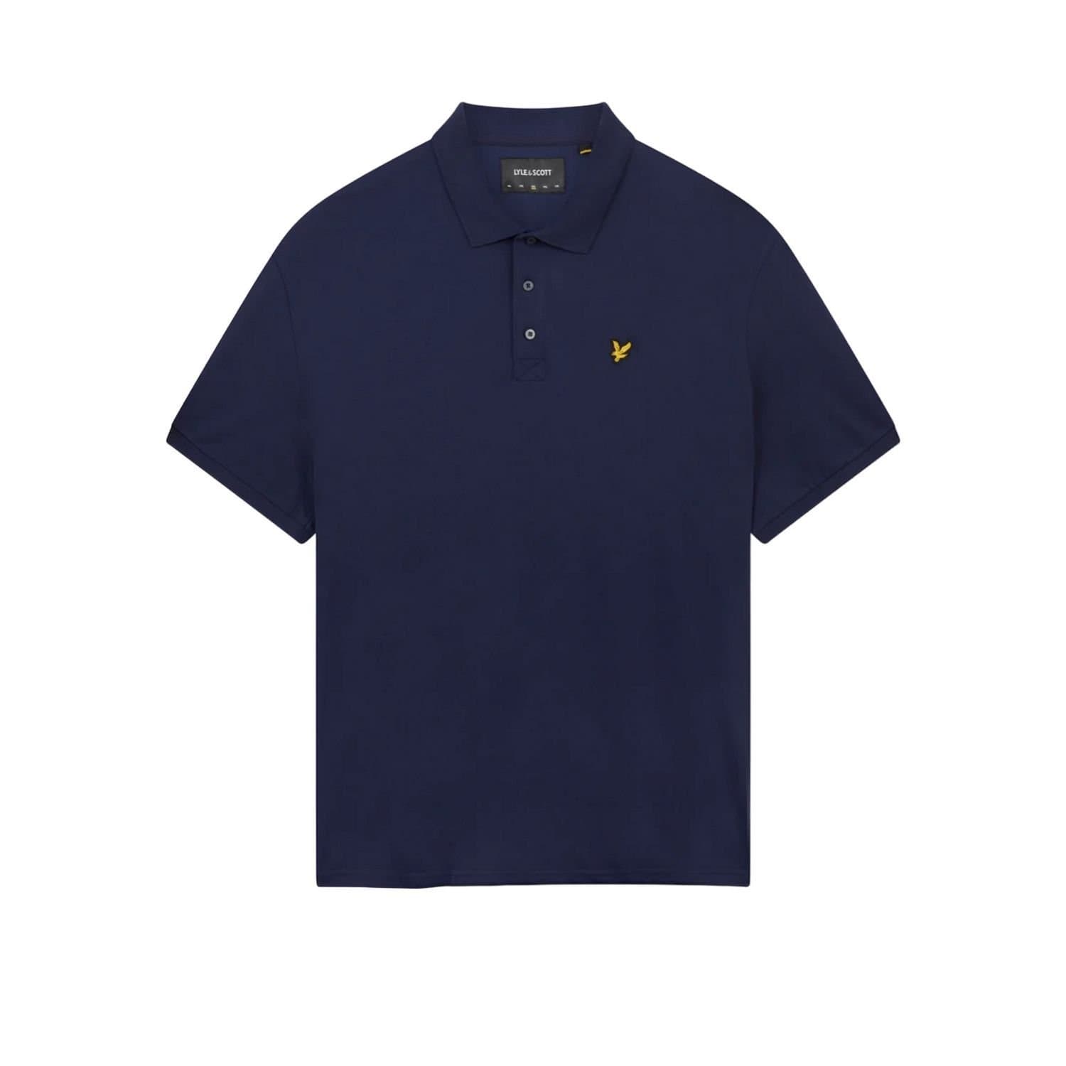 Lyle & Scott Lyle & Scott Men's Plain Polo Shirt L in Navy