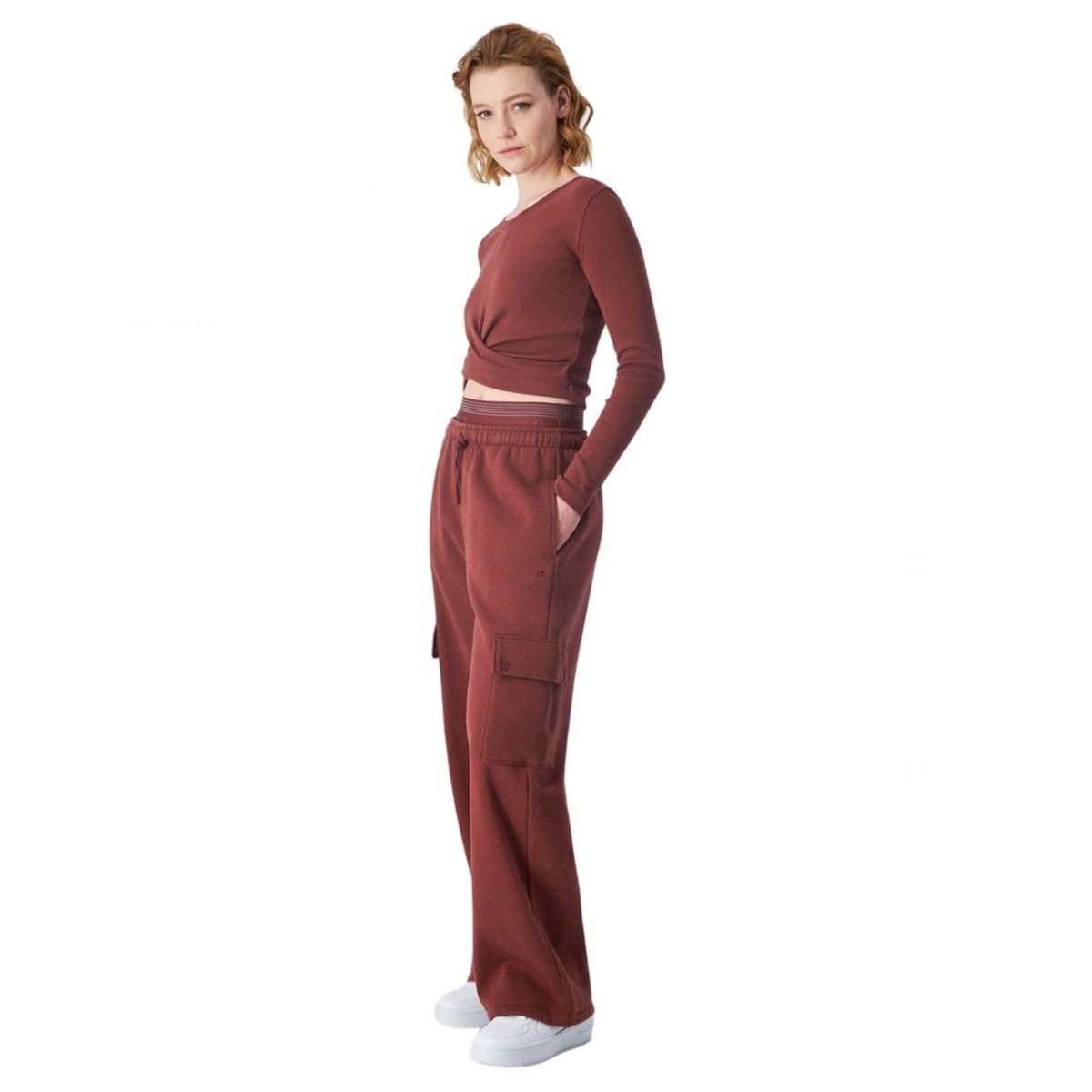 Champion Champion Women's Cargo Trousers in Brown - 4