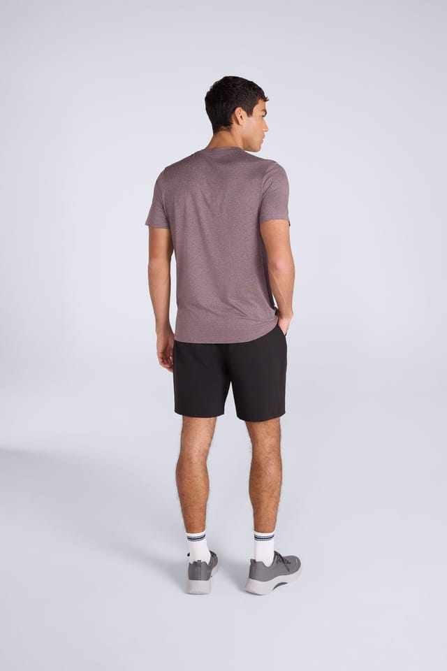 Animal Animal Men's Soft Lightweight Casual Short Sleeve Tee Quick Dry Active T-Shirt in Purple - 3