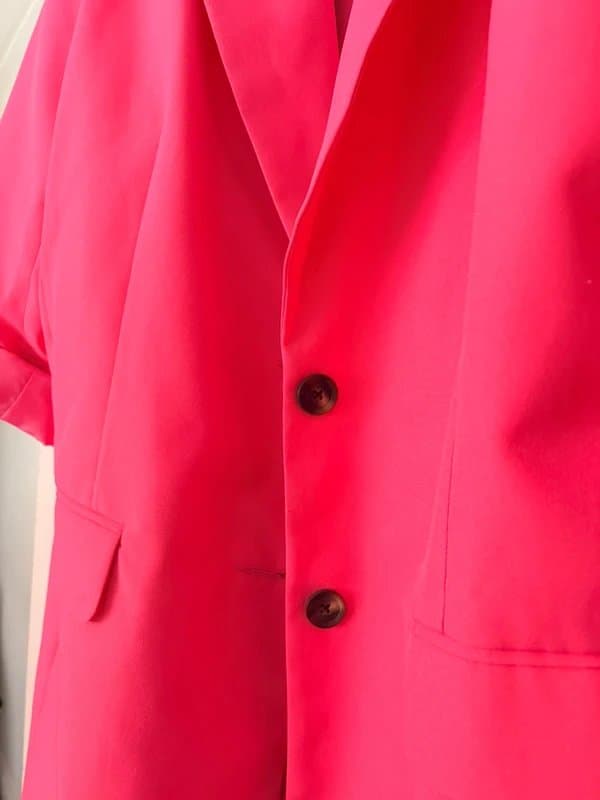 ASOS Design ASOS Design pink oversized blazer