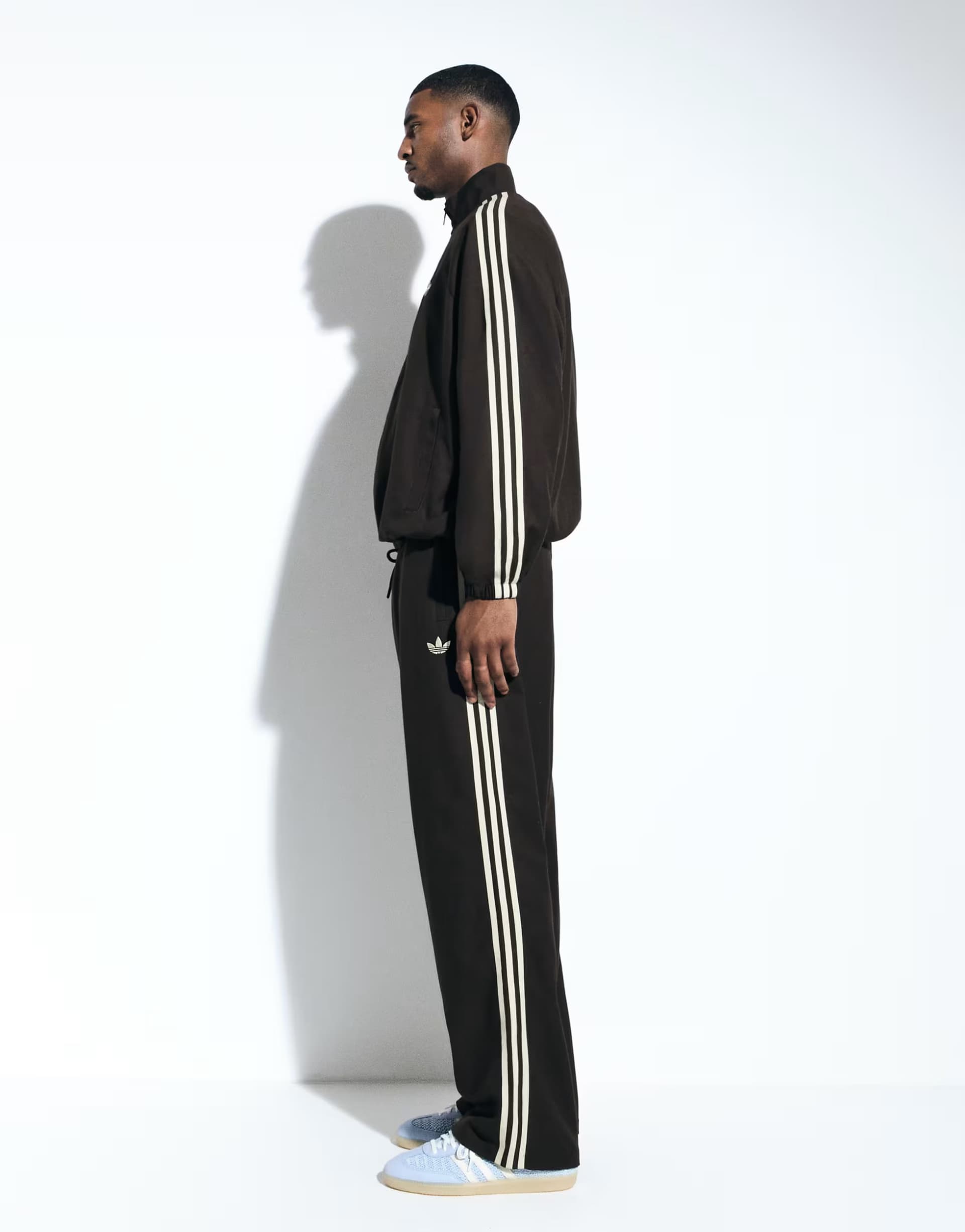 ASOS adidas Originals x ASOS tailored joggers in brown