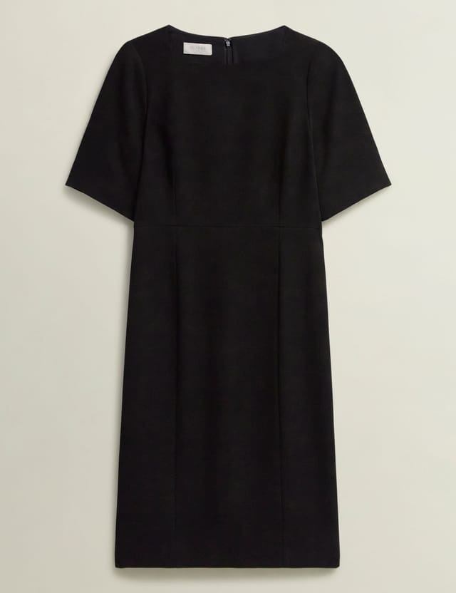 Hobbs London Hobbs London Women's Maya Square Neck Tailored Dress in Black - 2