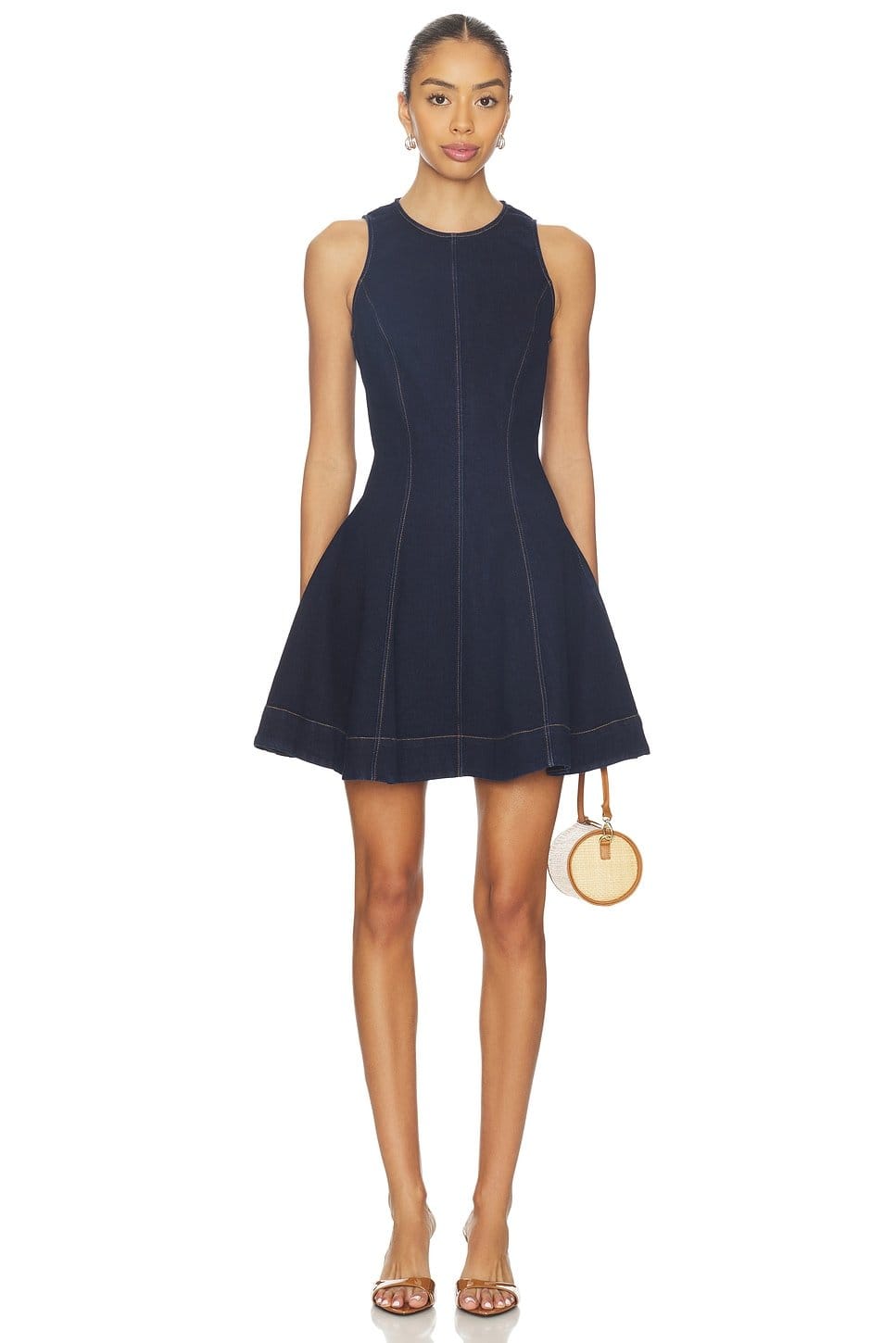 revolve Palmer Denim Mini Dress - 1
