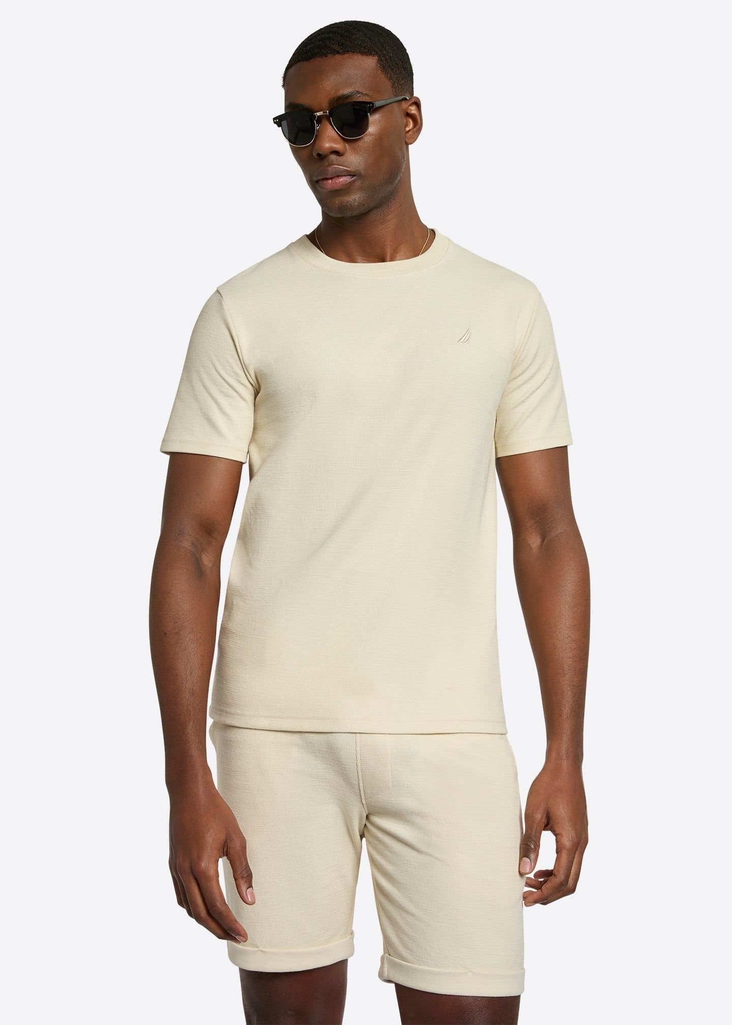 Nautica Nautica Men's Capri T-Shirt in Beige