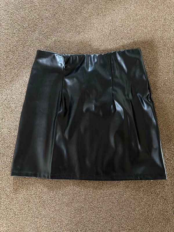 ASOS Design Asos Leather Skirt