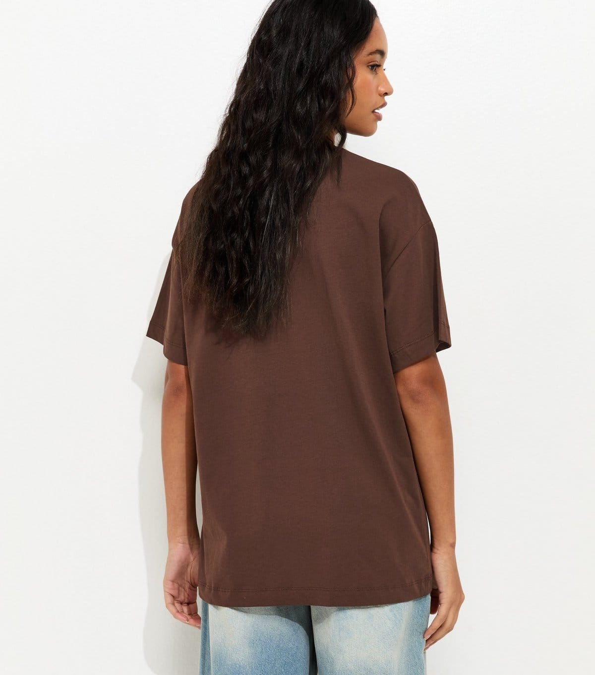 New Look Women's Dark Brown Winnie The Pooh Oversized T-Shirt New Look - 4