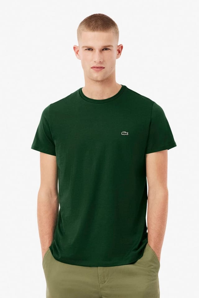 Lacoste Lacoste Men's Logo T-Shirt Green - 3