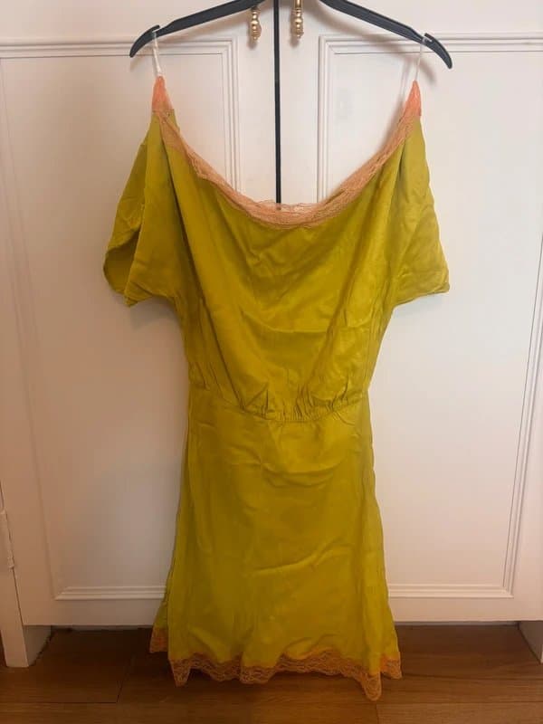 Never Fully Dressed Never Fully Dressed Green Mini Dress