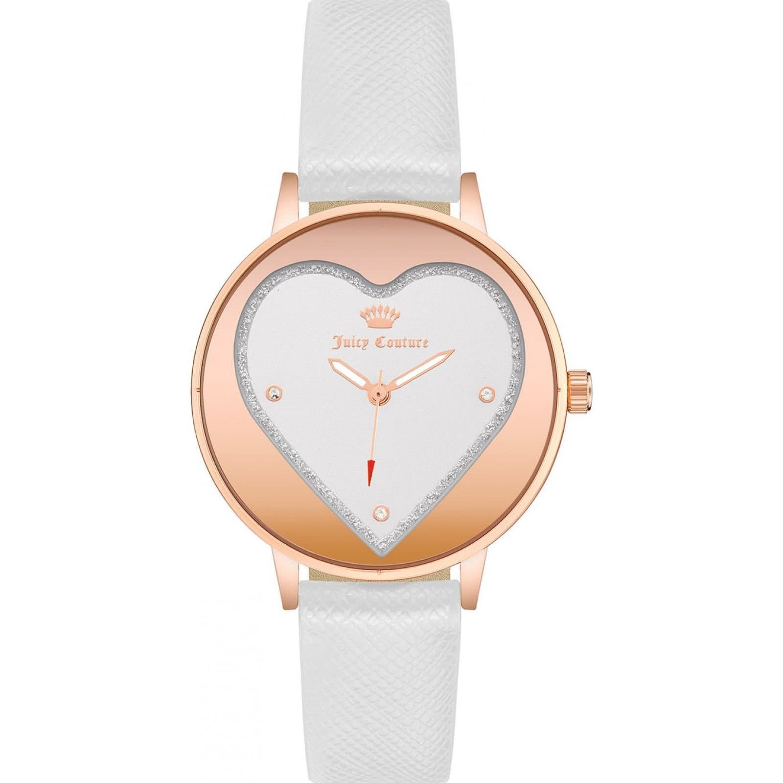 Juicy Couture Juicy Couture Women's JC1234RGWT 38mm Quartz Watch in White