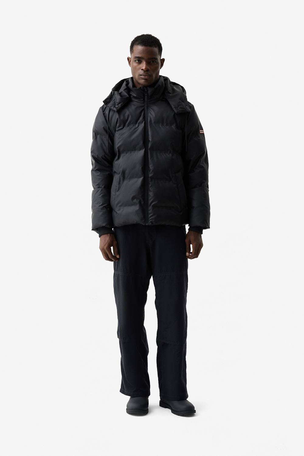 Hunter Hunter Men's Wiley Sonic Welded PU Puffer Jacket Black - 2