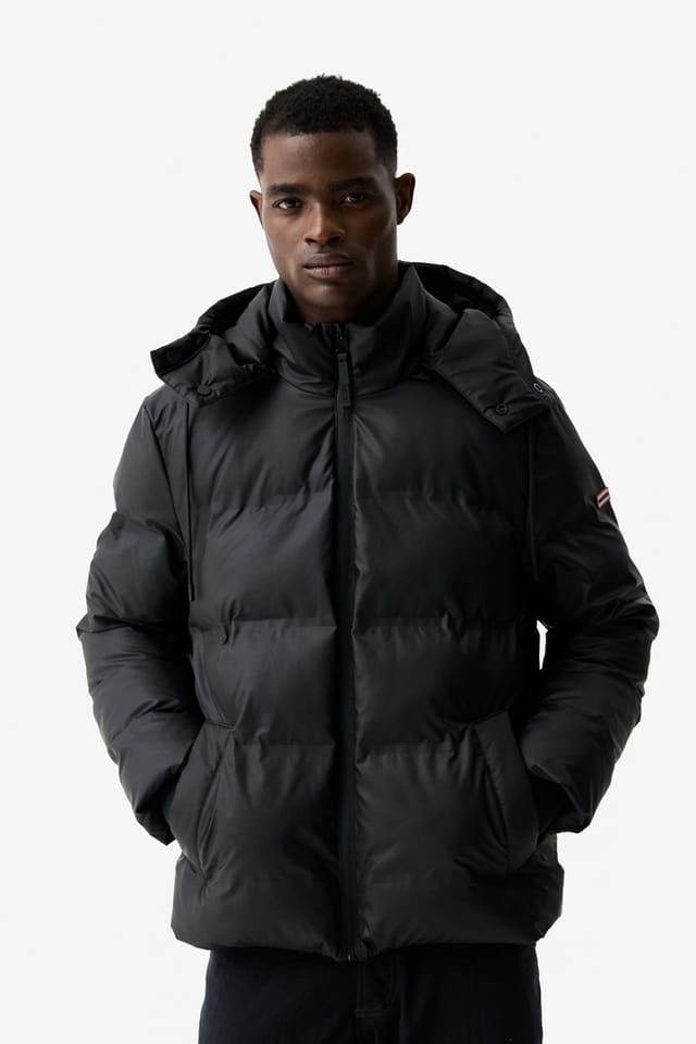 Hunter Hunter Men's Wiley Sonic Welded PU Puffer Jacket Black - 2
