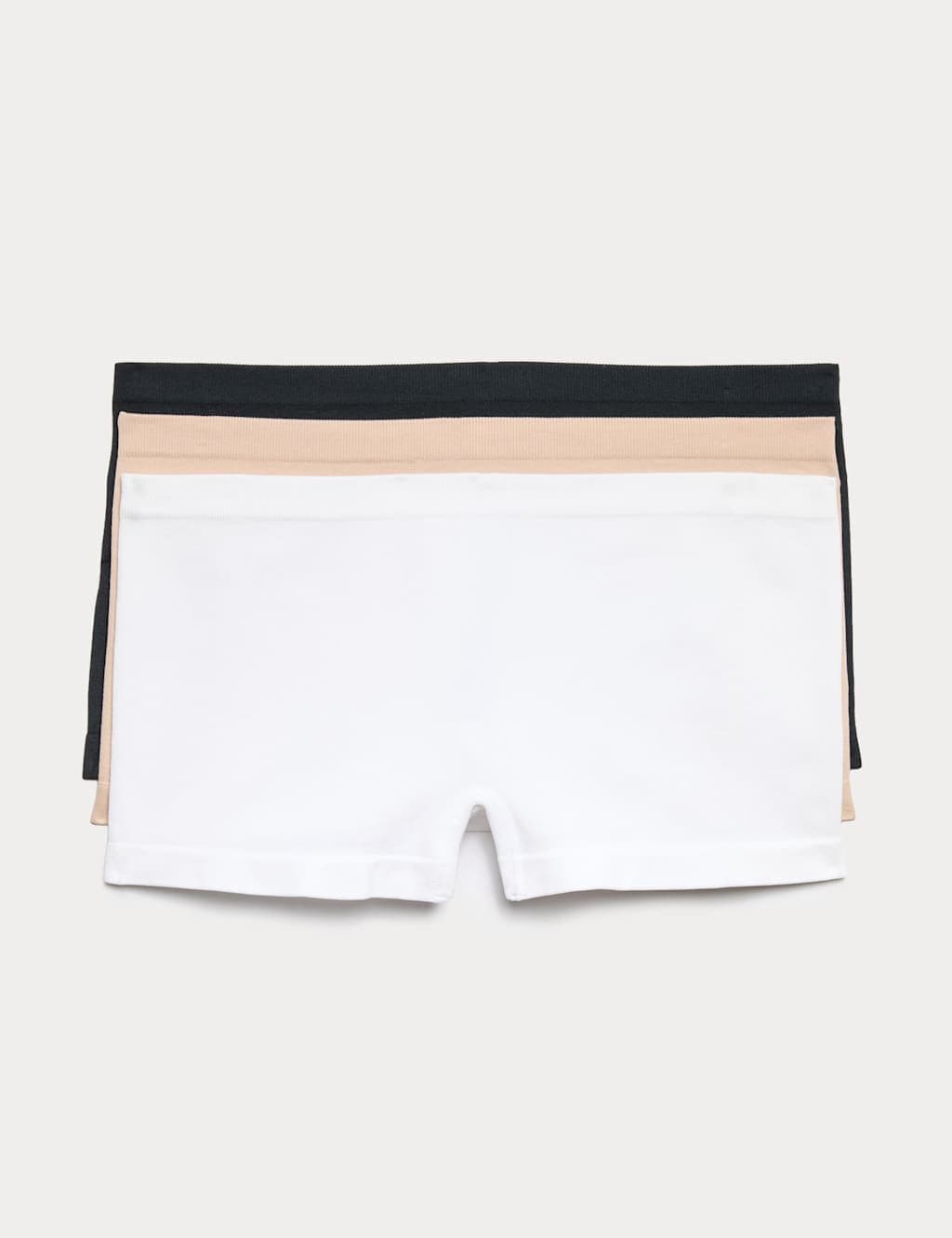 Marks & Spencer M&S 3 Pack Seamless Boxer Shorts Opaline Mix