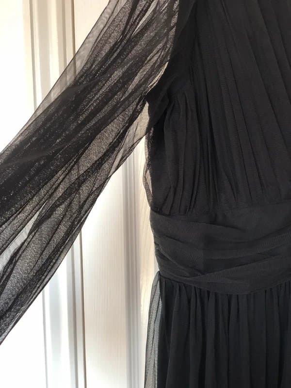 Lace & Beads Lace & Beads Plus Maxi Tulle Tierred Event Dress
