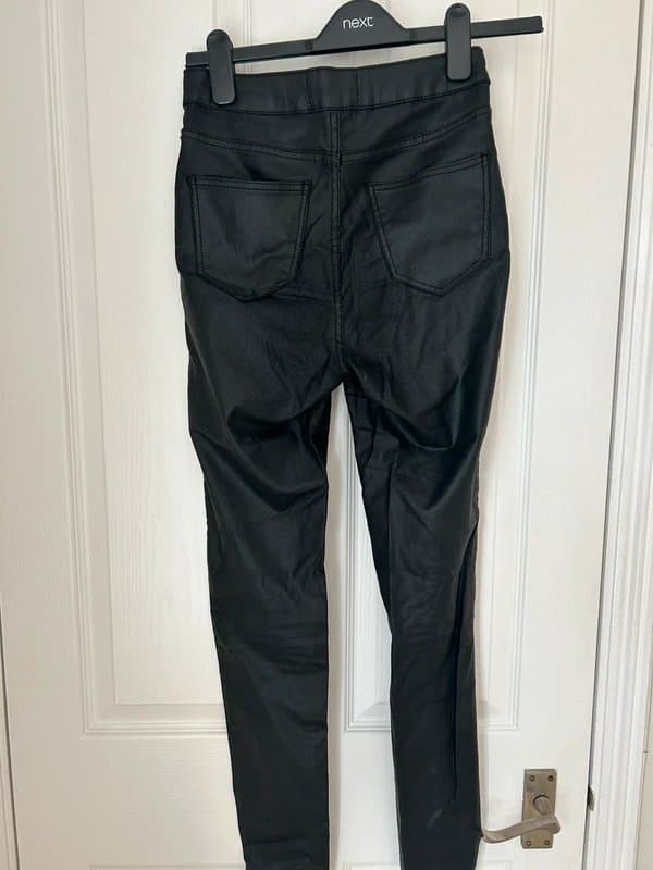 New Look Leather like trousers