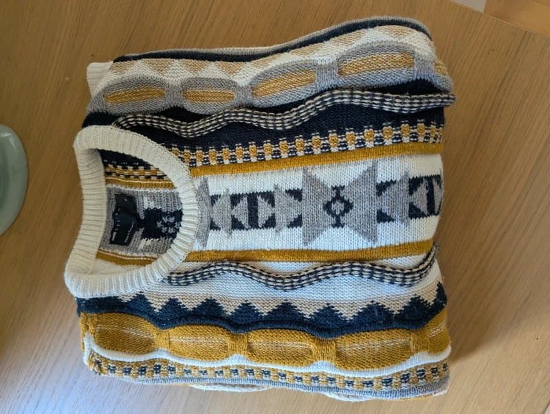 ASOS Design Coogi style knitted jumper