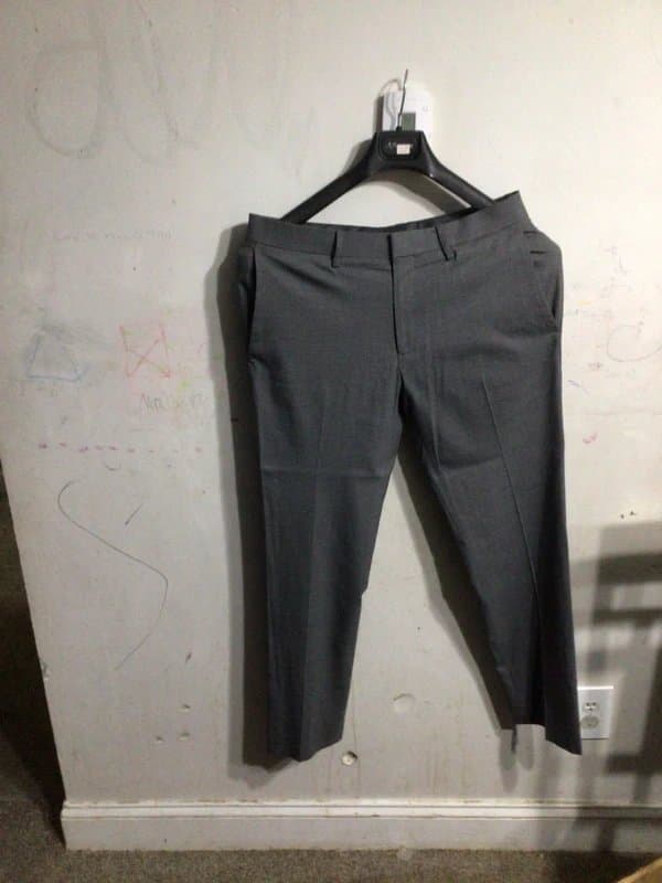 Kenneth Cole Kenneth Cole ReactionMen's Slim-Fit Stretch Dress Pants Size 34”X32”