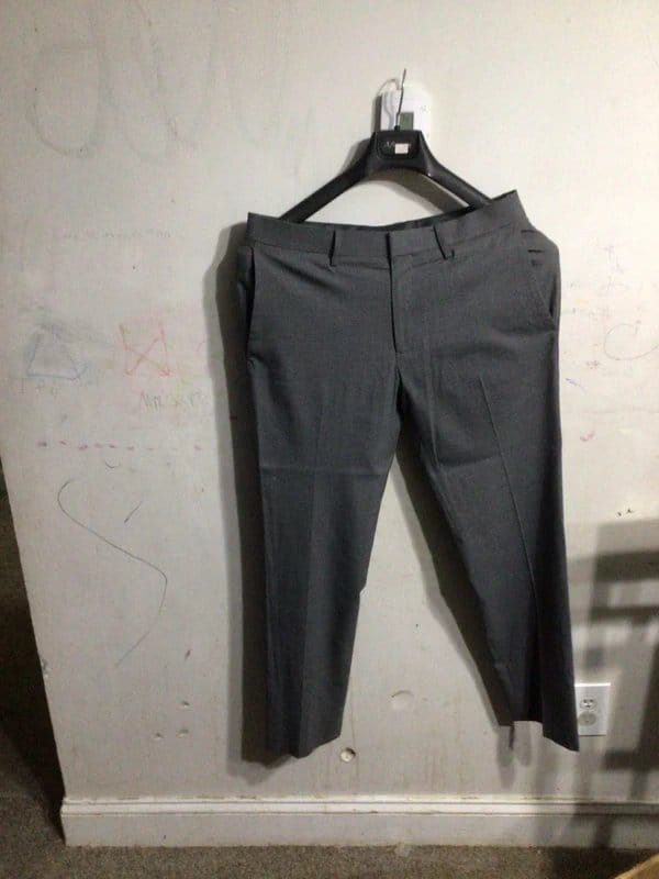 Kenneth Cole Kenneth Cole ReactionMen's Slim-Fit Stretch Dress Pants Size 34”X32” - 1