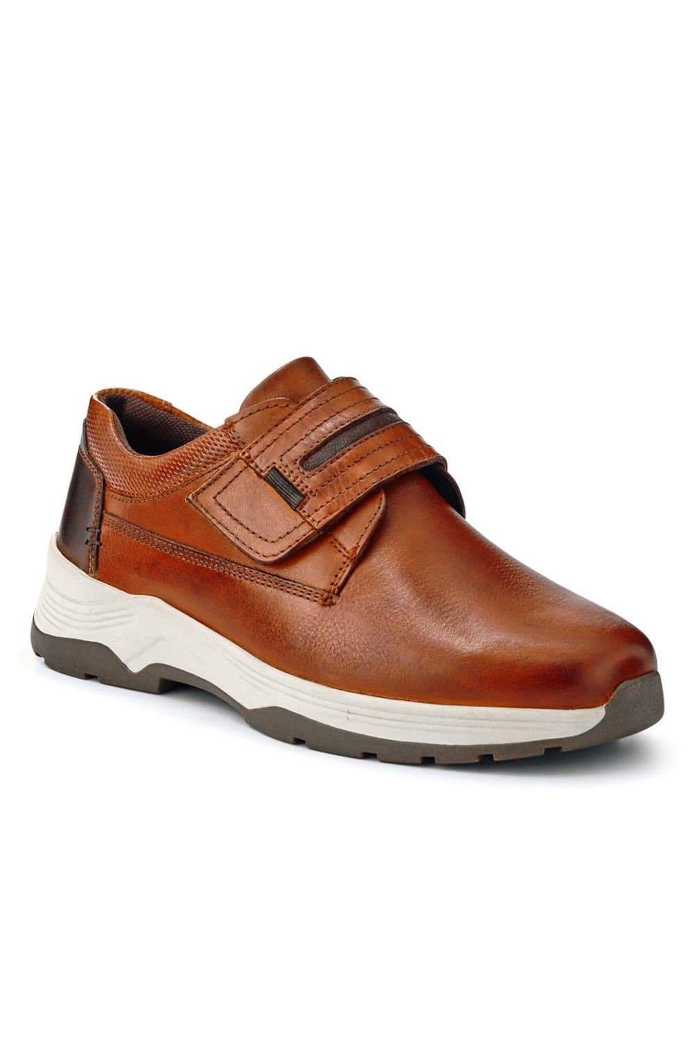 Easyfit Easyfit Men's Wide-Fitting Casual Shoes in Brown