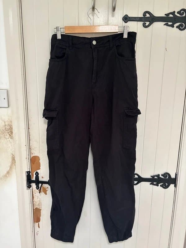 New Look Black cargo pants