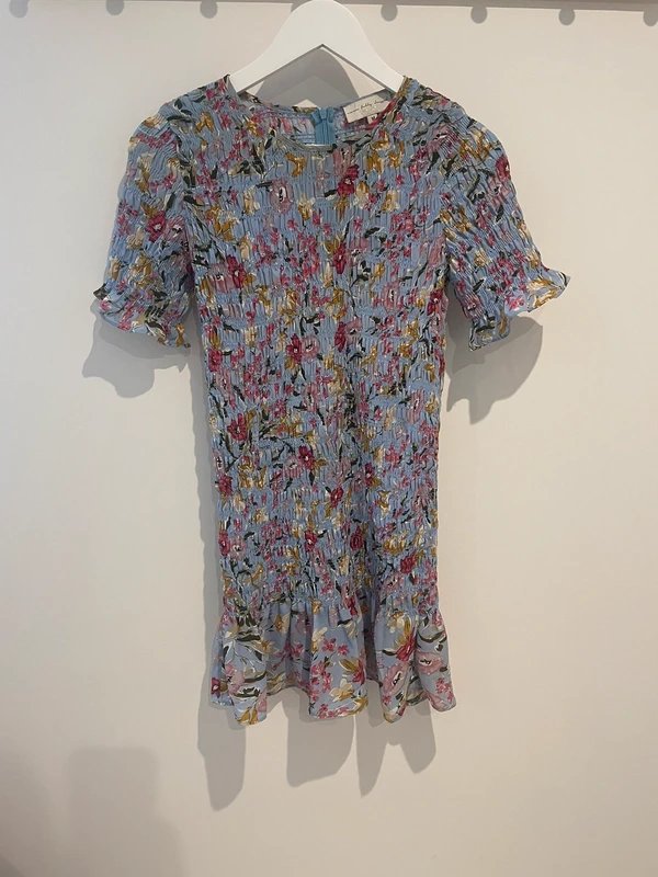 Never Fully Dressed Ruched Floral Never Fully Dressed Dress - 1