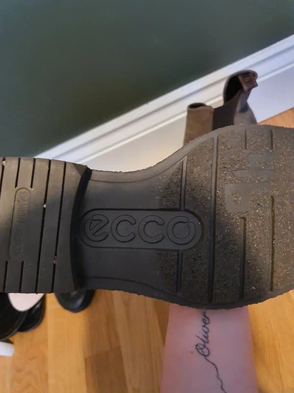 ECCO Men's Ecco Crepetray Grey Boots size euro 46, UK 11
