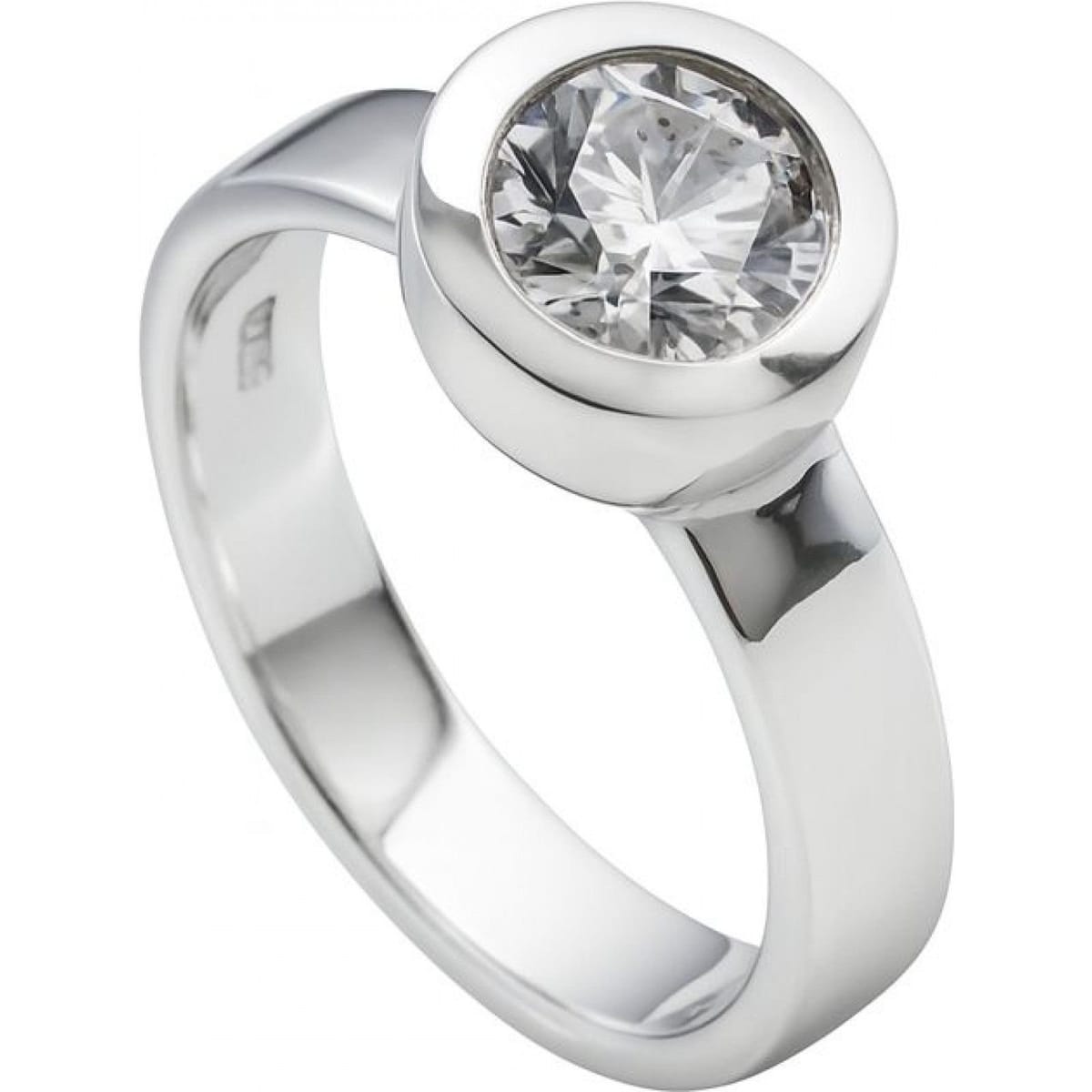 diamonfire Diamonfire Women's 6112291082170 Ring in Silver - 1