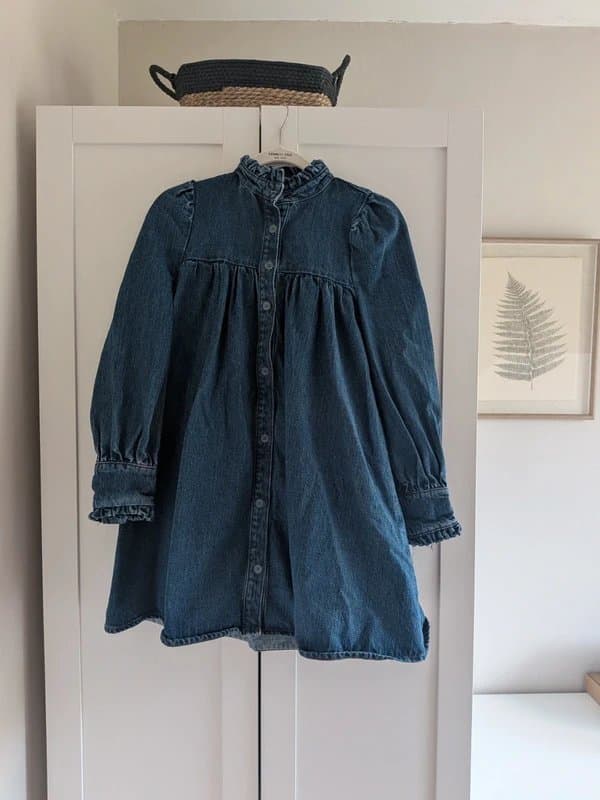 ASOS Design ASOS Design Denim Shift Dress 8