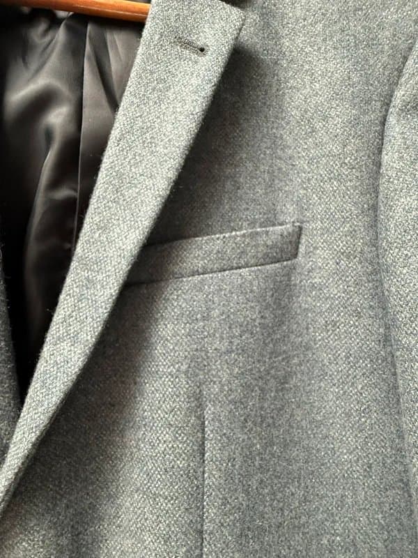 New Look New Look light blue wool mix mens blazer size 40R