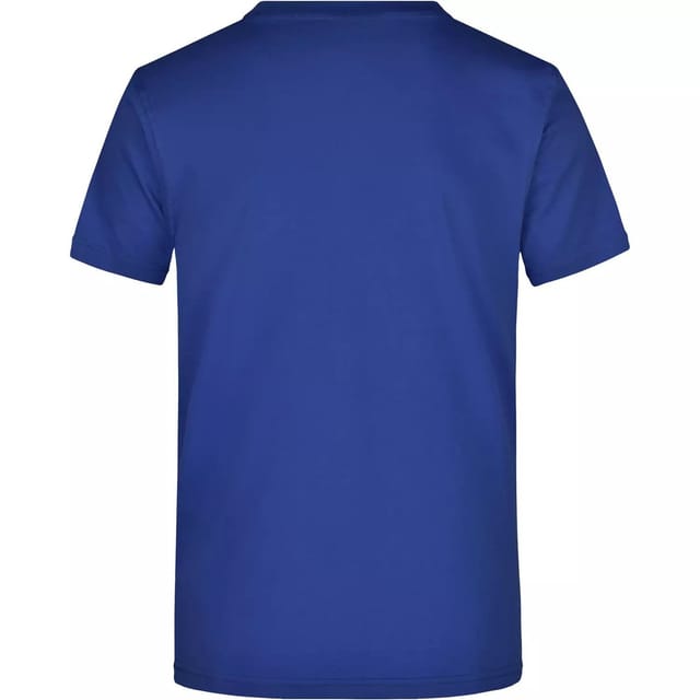 James and Nicholson James and Nicholson Men's Heavyweight Crew Neck T-Shirt in Dark Blue - 2