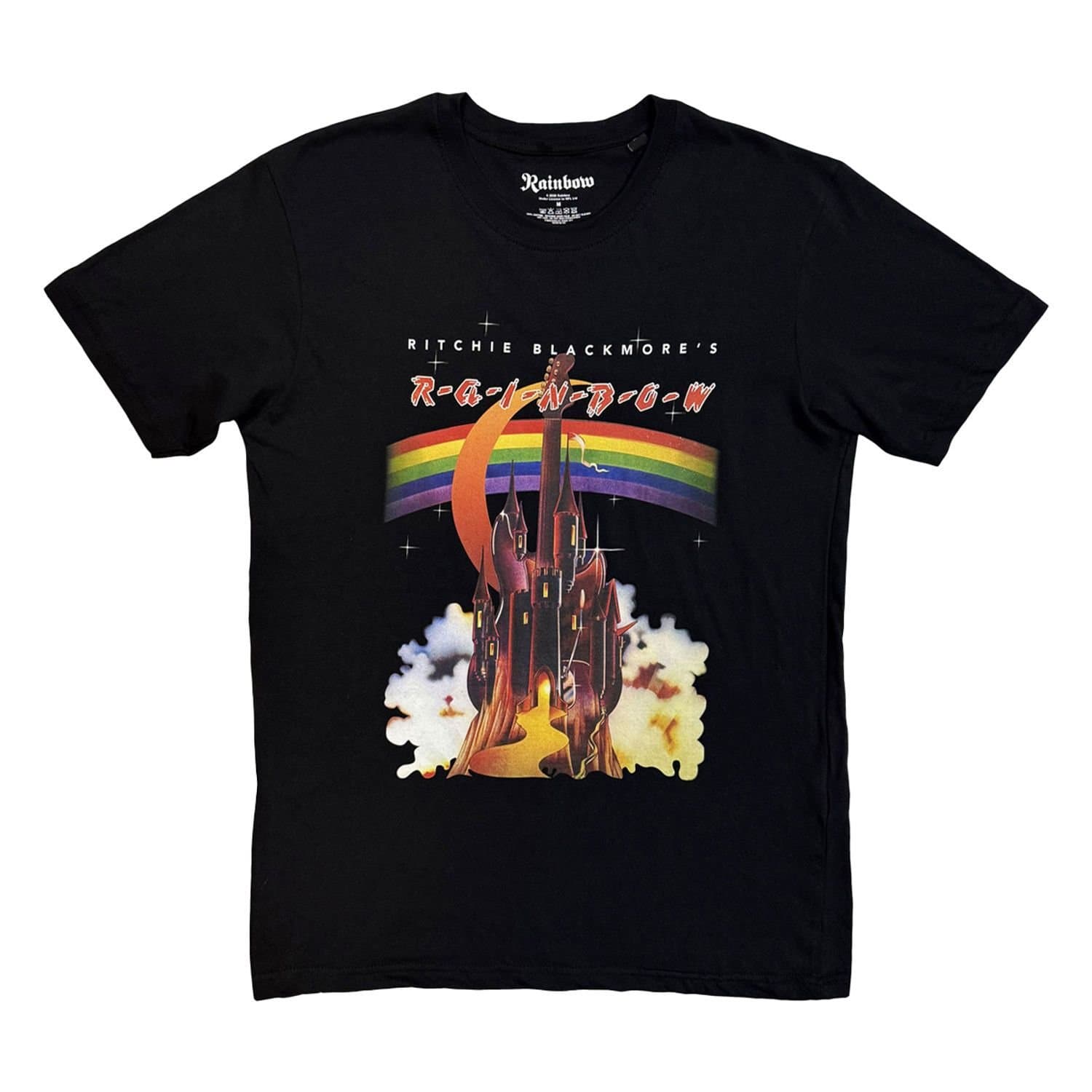 Rainbow Rainbow Men's Castle T-Shirt in Black