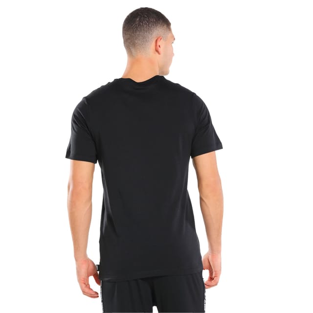 Nike Nike Men's Fc Block Cotton T-Shirt in Black - 2