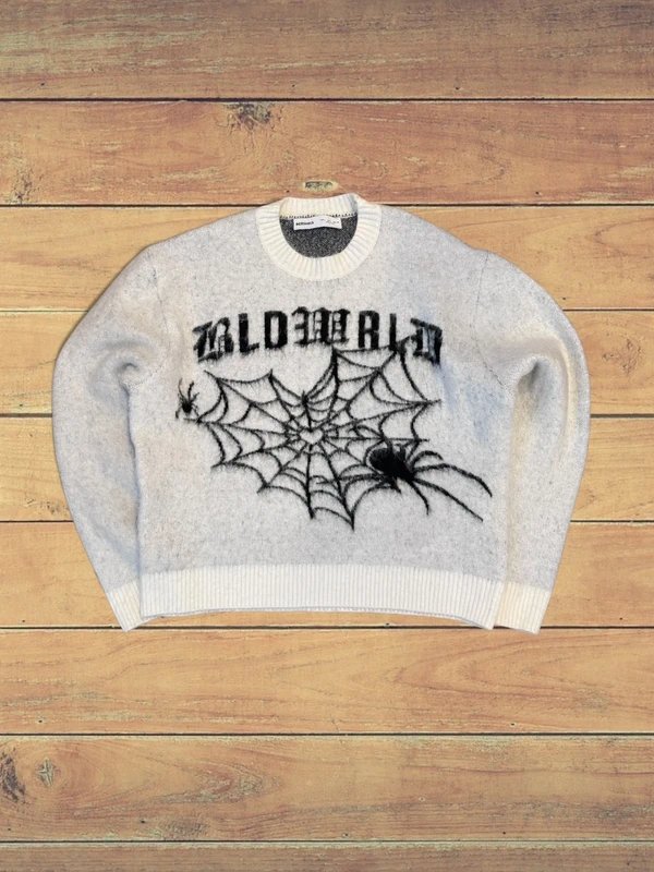 Bershka Bershka Knitted Jumper - Cream - L - 1