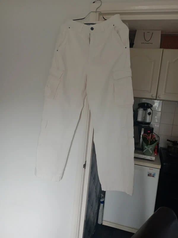 Bershka Bershka Cotton cargo pants