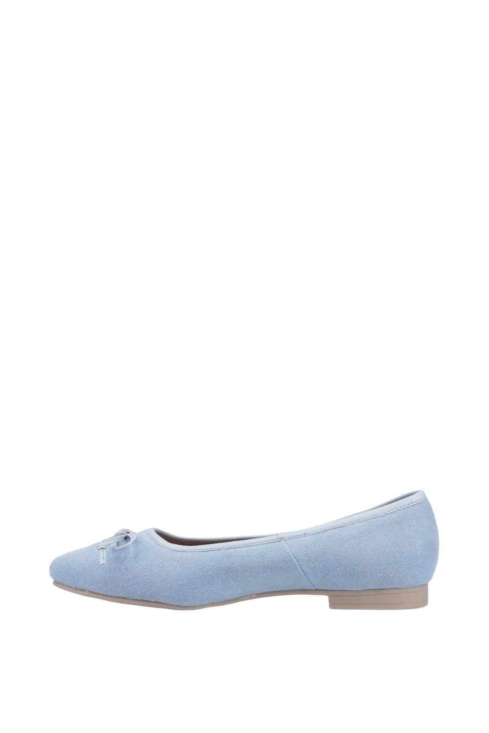 Hush Puppies Hush Puppies Women's Naomi Textile Ballet in Light Blue - 4