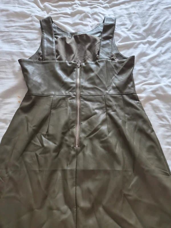 Never Fully Dressed Never fully dress faux leather dress
