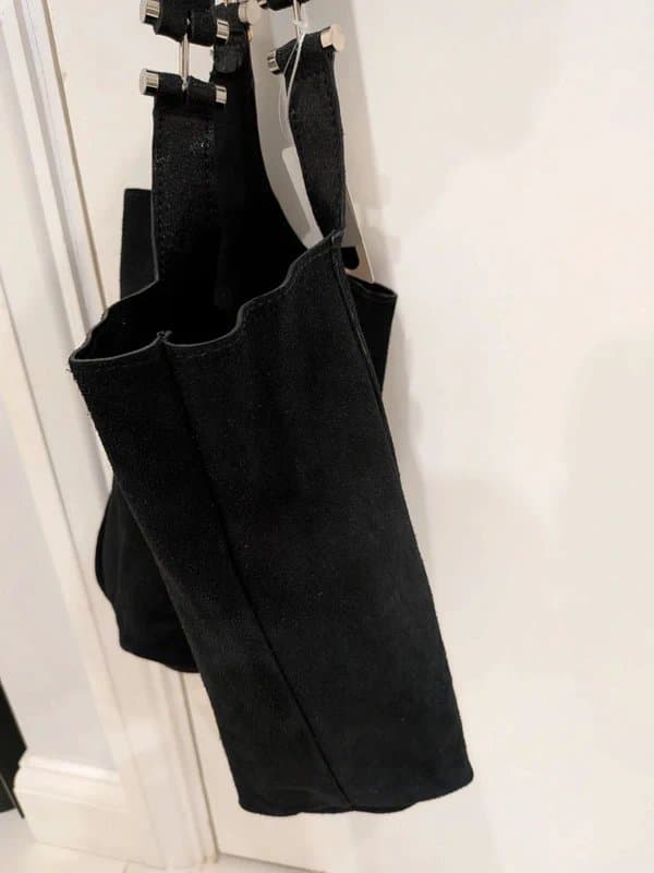 New Look New Look Real Leather Reversible Tote Bag - Black - Brand New with Tags