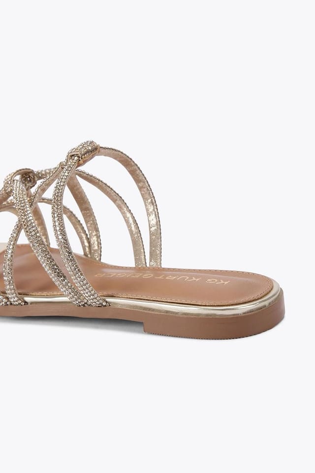 KG Kurt Geiger KG Kurt Geiger Women's 'Perla' Flats in Gold - 3