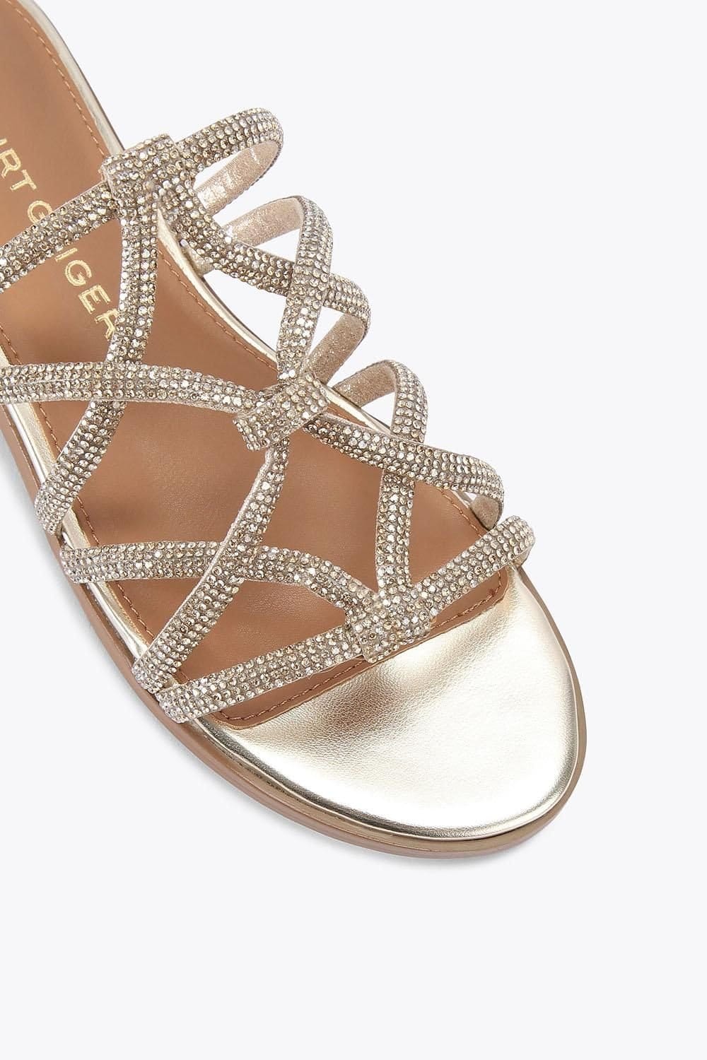 KG Kurt Geiger KG Kurt Geiger Women's 'Perla' Flats in Gold - 4