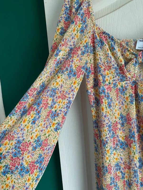 ASOS Tall Gorgeous ASOS Tall Floral Midi Dress Size 12