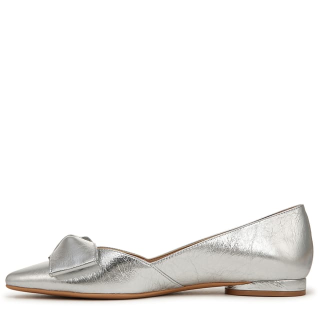 Naturalizer Naturalizer Women's Havana-Bow Skimmer Flats in Silver - 2