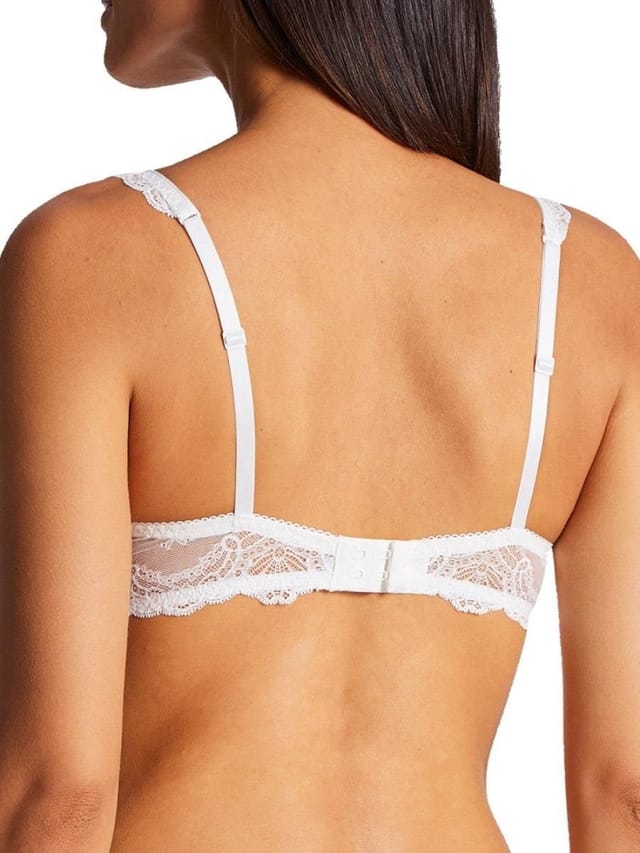 Aubade Aubade Women's Danse Des Sens Half-Cup Bra - Irresistible Red in White - 2