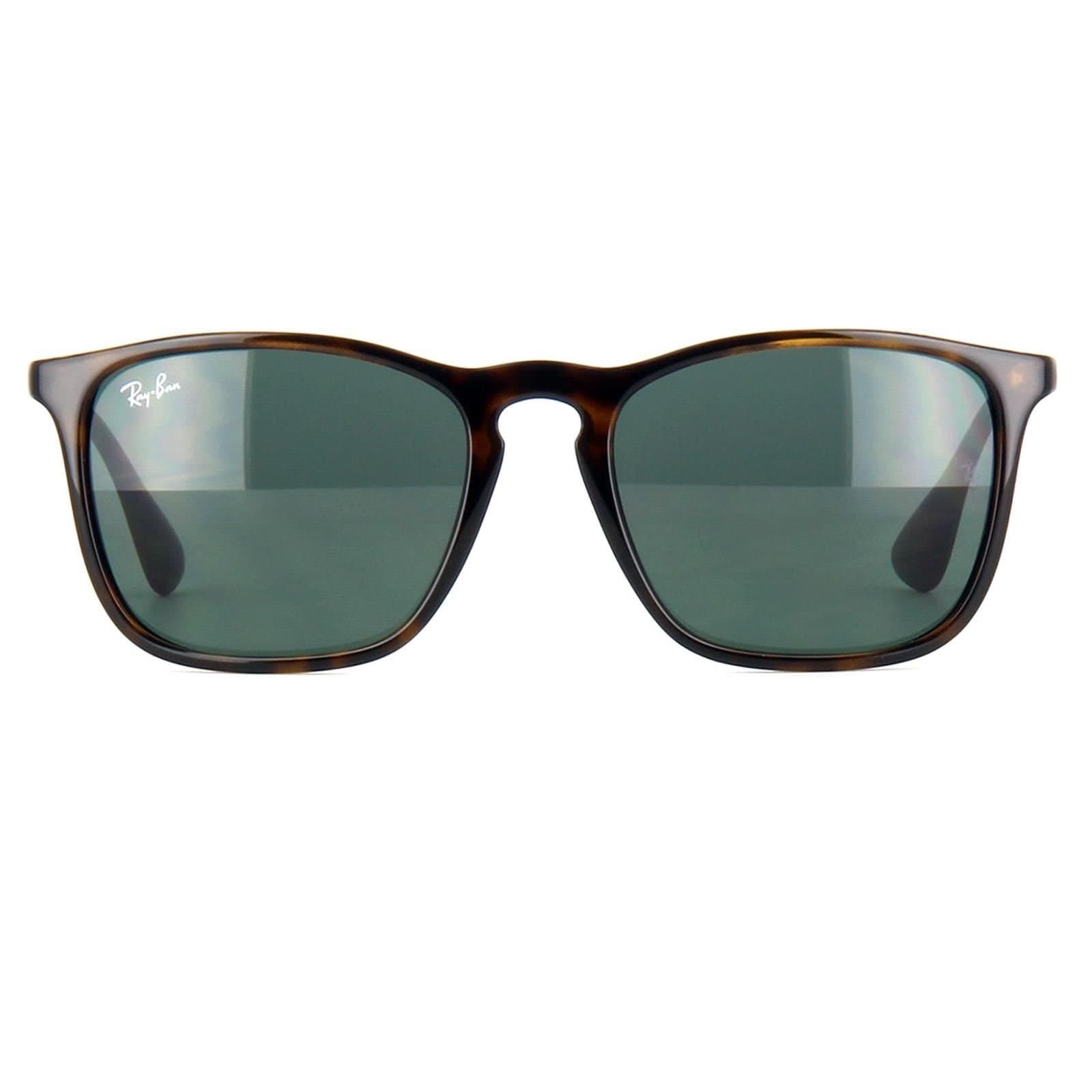 Ray-Ban Ray-Ban Men's Round Tortoise & Gunmetal Green Sunglasses in Brown