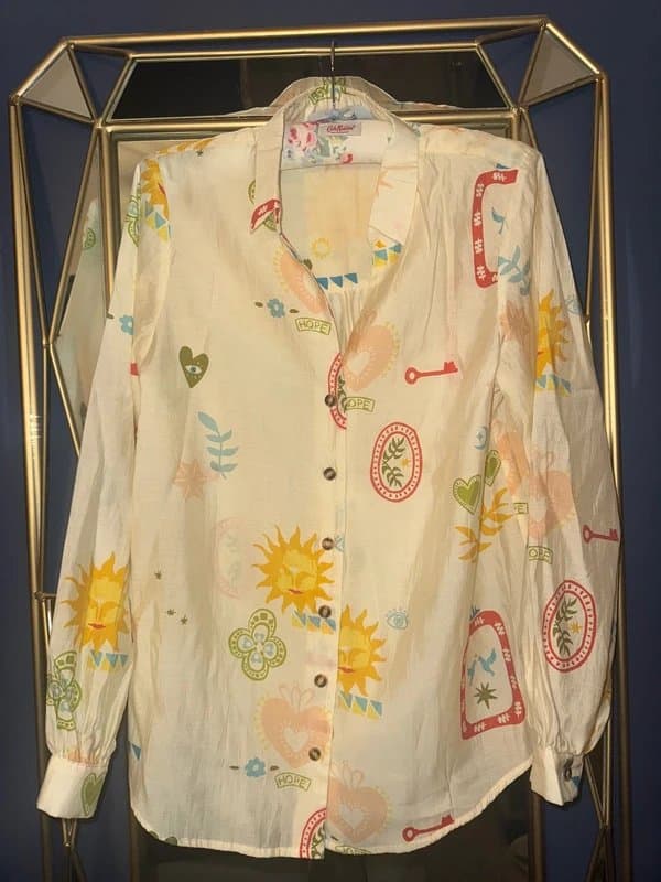 Never Fully Dressed Never Fully Dressed Sundazed Shirt Size 10-12 NEW
