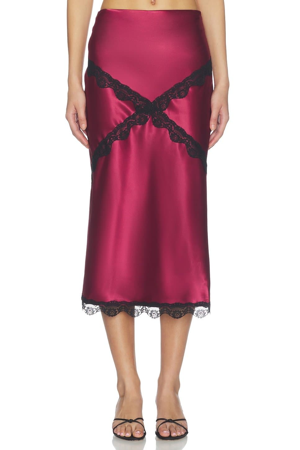revolve Priscilla Midi Skirt
